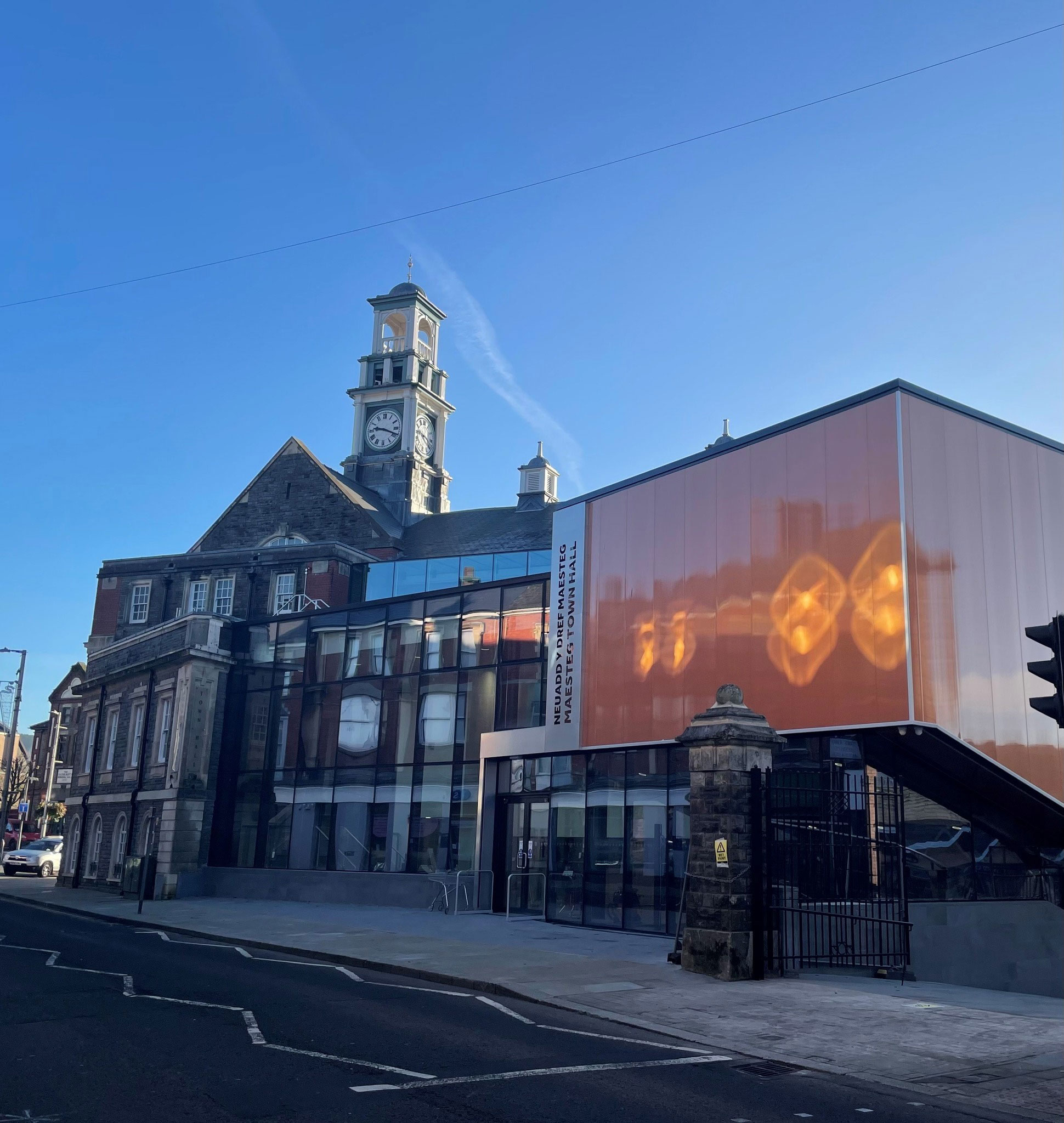 Maesteg town hall front